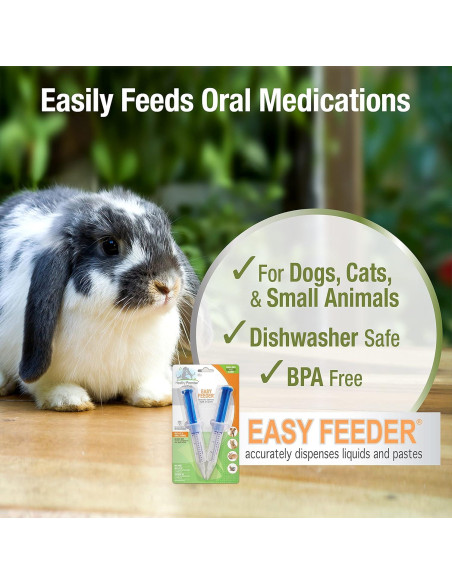 Jeringa de Alimentación para Mascotas Cuatro Patas 13cm