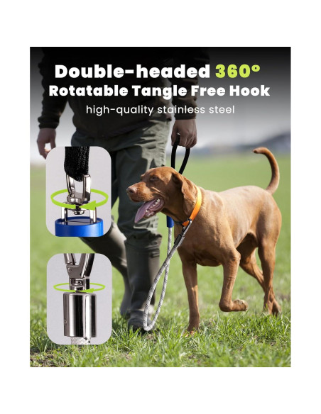 Correa LED para Perros XEUCH 5 Pies Recargable 13 Modos