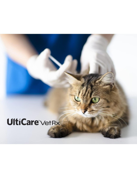 Jeringas de Insulina UltiCare VetRx U-100 3/10cc 60 unidades