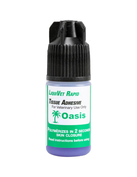 Adhesivo Tisular Liquivet Rápido 3mL para Veterinaria