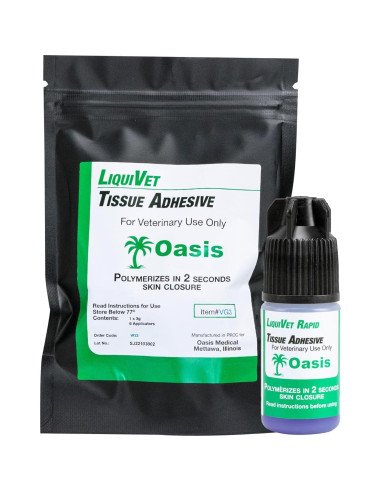 Adhesivo Tisular Liquivet Rápido 3mL para Veterinaria