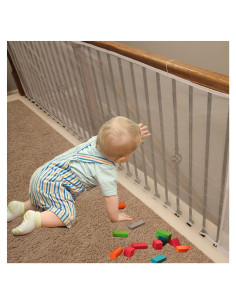 Red de Seguridad para Barandilla Gulissa 180x91 cm Blanca