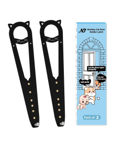 Cierre de puerta para gatos Neobay 2 paquetes ajustable