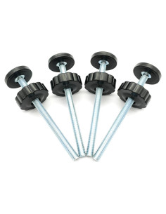 Paquete de 4 varillas de husillo M8 para puerta de bebés