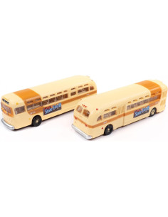 Autobús GMC Transit Mini Metales 1:160 - 2 Piezas 2