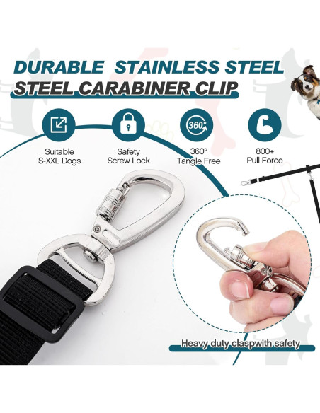 Correa de Seguridad para Perros Clysee - Ajustable SUV