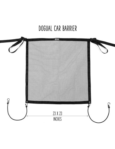 Barrera de Red para Perros Macario GARNET - Ajuste Universal