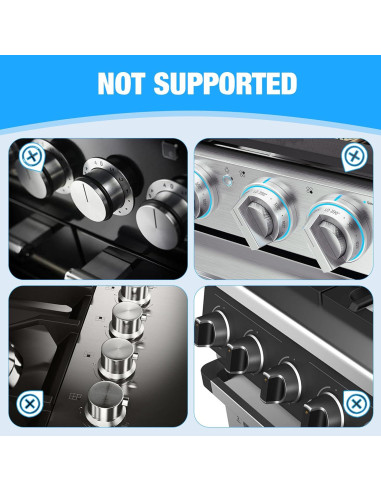 Cubiertas de Seguridad para Perillas de Estufa Bebés 10 Piezas