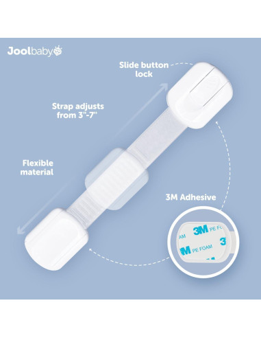 Bloqueos de Seguridad para Niños Jool Baby - Paquete de 4
