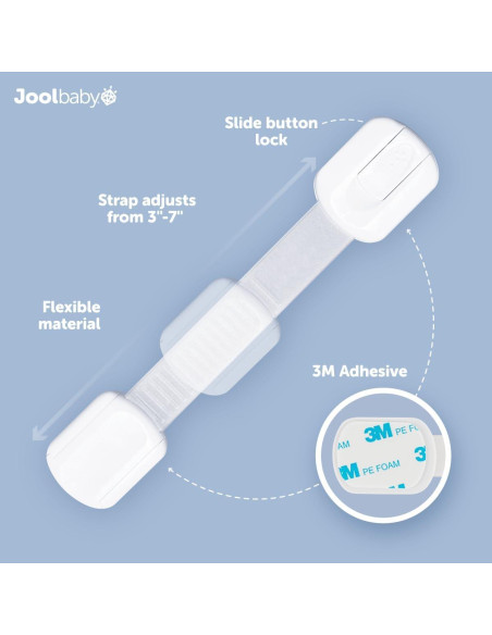 Bloqueos de Seguridad para Niños Jool Baby - Paquete de 4