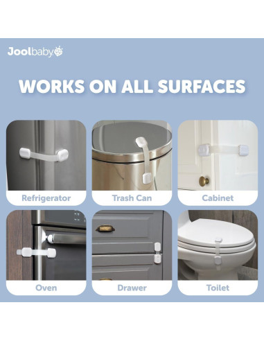 Bloqueos de Seguridad para Niños Jool Baby - Paquete de 4