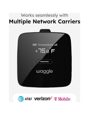 Monitor de Temperatura Waggle Pro para Mascotas - GPS 4G LTE