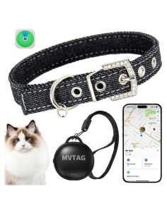 Collar GPS para Gatos Aoikoy, Impermeable y Reflectante