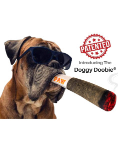 Juguete de Peluche Squeaky para Perros Doggy Doobie 24cm 2