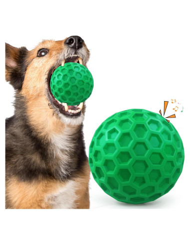 Pelota de Juguete para Perros Grandes ZRIFAQESW Verde Indestructible