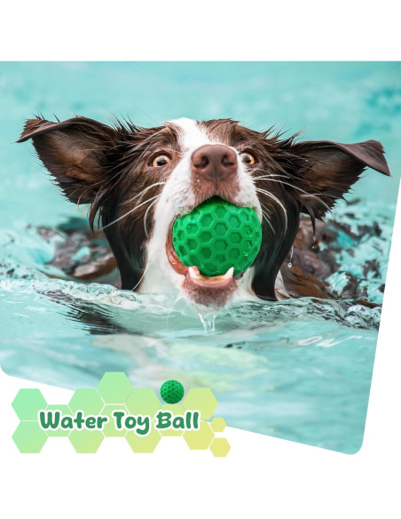 Pelota de Juguete para Perros Grandes ZRIFAQESW Verde Indestructible