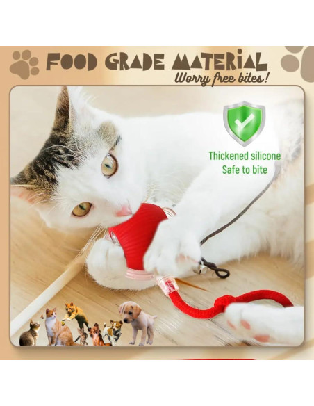 Bola Interactiva para Gatos y Perros Naturaceutica Gris