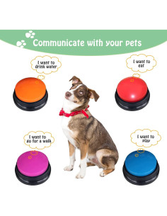 Botón de Grabación de Voz FINEST+ para Entrenamiento Mascotas 2