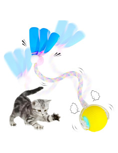 Juguete Interactivo para Gatos Bathroom Stars Amarillo