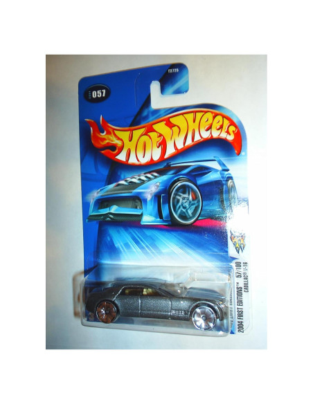Hot Wheels Mattel Cadillac V16 1:64 Escala Plateado 2004