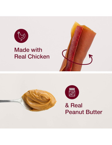 SmartBones Masticables para Perros 25 Unidades Sin Cuero