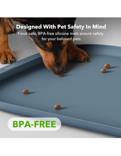 Tapete de Silicona PETLIBRO para Comida de Mascotas 55x42cm 2