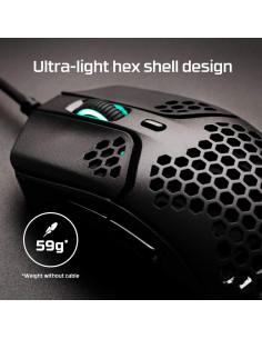 Ratón Gaming HyperX Pulsefire Haste, 59g, RGB, 16000 DPI 2