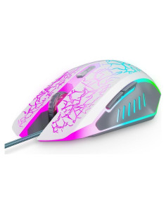 Ratón Gaming con Cable VersionTECH. Ergonómico RGB 7 Colores