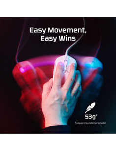 HyperX Pulsefire Haste 2 - Ratón Gaming Con Cable 53g 2