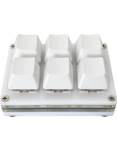 Teclado Mecánico Macro QINIZX 6 Teclas RGB Programable