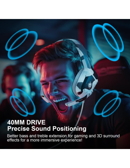 Auriculares Gaming PHOINIKAS H-1 Camo 3.5mm con Micrófono