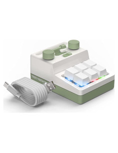 Mini Teclado Mecánico Bluetooth Bewinner 6 Teclas RGB