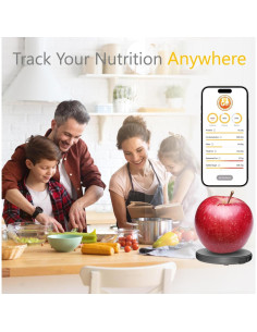 Báscula de Alimentos Gourmetmiles Portátil Recargable 4.99 kg 2