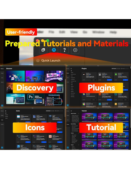 Controlador de Transmisión HALCONTORNO Stream Dock N3E