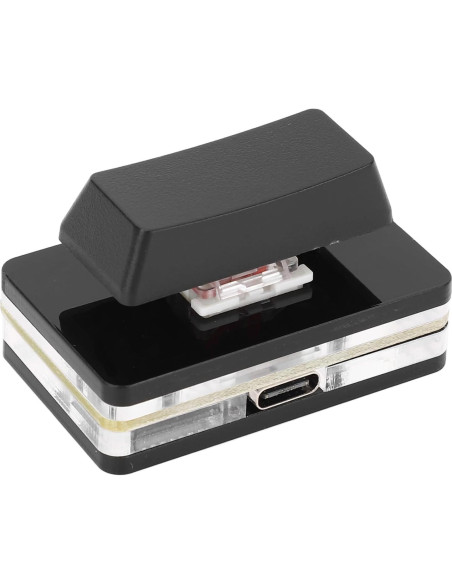 Teclado Mecánico Programable USB Tipo C Bewinner 1 Tecla RGB