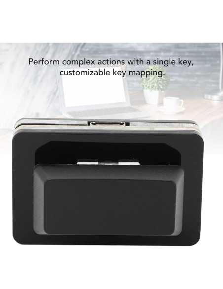 Teclado Mecánico Programable USB Tipo C Bewinner 1 Tecla RGB