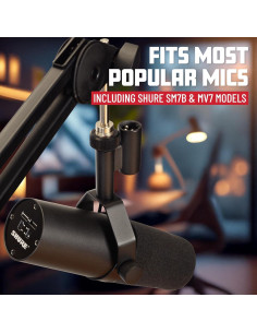 Brazo de Micrófono Gator Frameworks GFWMICBCBM2000 Negro 2