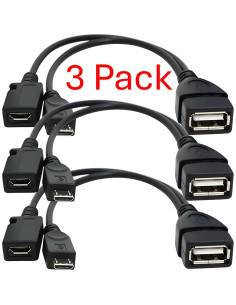 Adaptador USB OTG 3 Pack TV xStream Media para Fire Stick y Switch 2