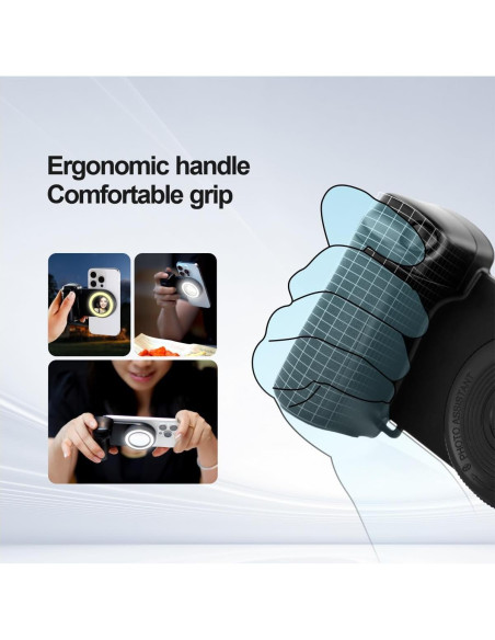 Anillo de Luz Selfie MiniLuxis BBC-9 con Control Remoto Bluetooth