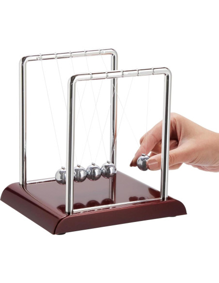 Péndulo de Newton Juvale para Escritorio 17,78 cm Alivio Estrés