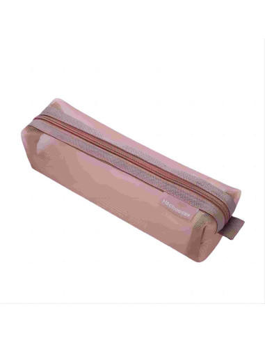 Bolsa de Cosméticos de Malla GIDARY 3PCS Rosa Verde Azul