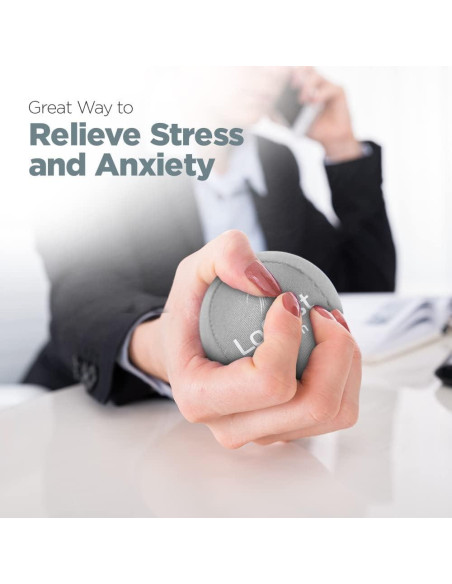 Bola de Estrés Logest - Juego de 4 Niveles de Resistencia