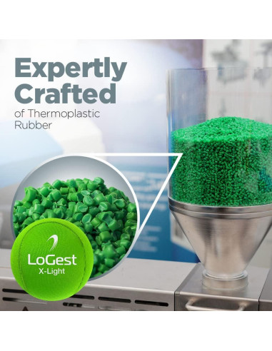 Bola de Estrés Logest - Juego de 4 Niveles de Resistencia