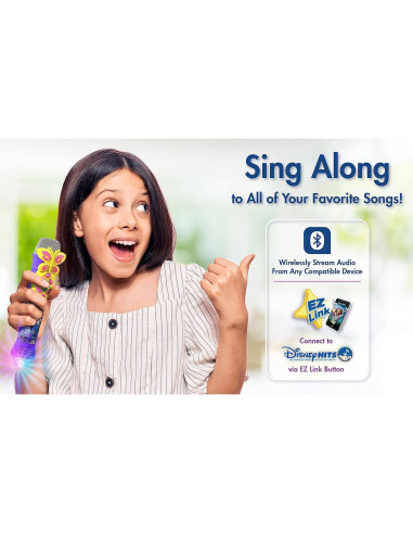 Micrófono Karaoke Bluetooth eKids Disney Encanto con Altavoz
