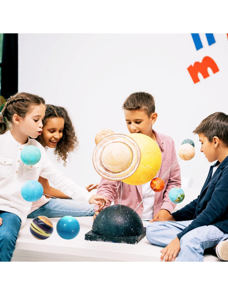 10 Pelotas de Estrés Sistema Solar Dshengoo 25,9x17,8cm