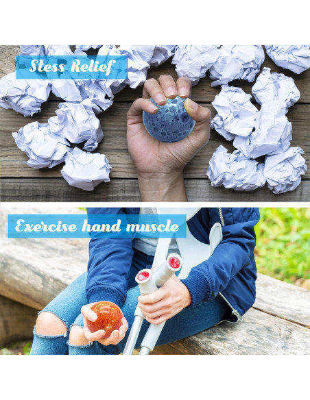 10 Pelotas de Estrés Sistema Solar Dshengoo 25,9x17,8cm