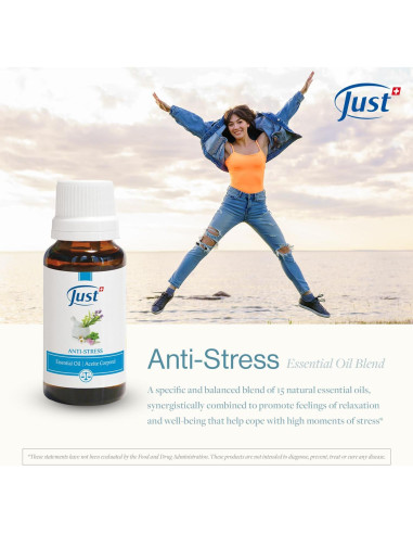Aceite Esencial Antiestrés Swiss Just 20 ml - Relajación