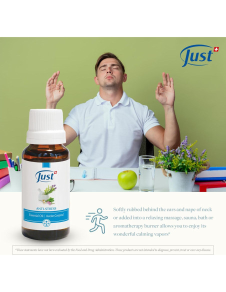 Aceite Esencial Antiestrés Swiss Just 20 ml - Relajación