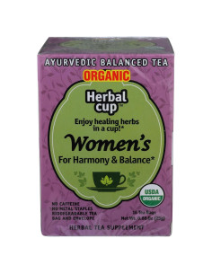 Té Herbal Cup Ayurveda Orgánico para Mujeres 16 Bolsitas