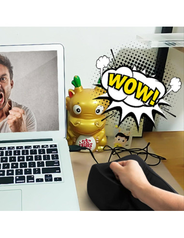 Almohada Anti-Estrés USB YADILLO Tecla Enter Grande 20cm